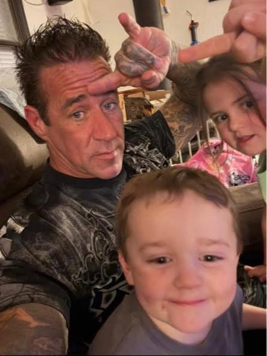 Aaron with family